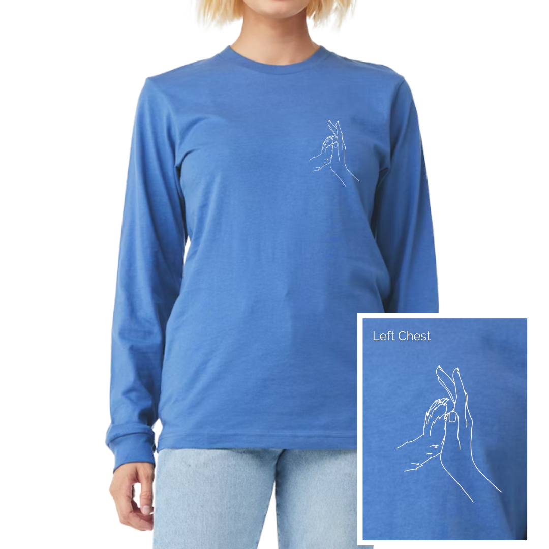Dogs are my Favorite People - Columbia Blue Long Sleeve