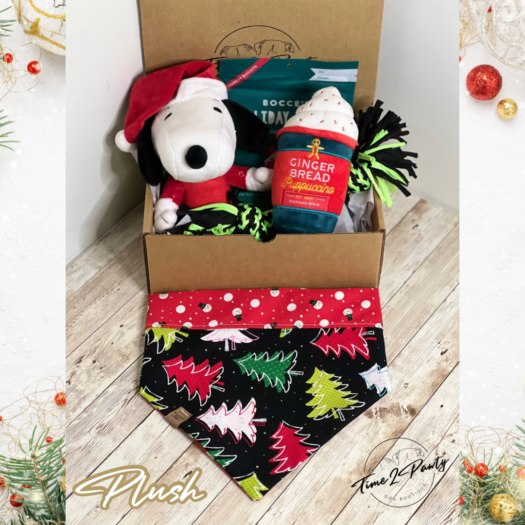 Christmas Dog Box - Plushies