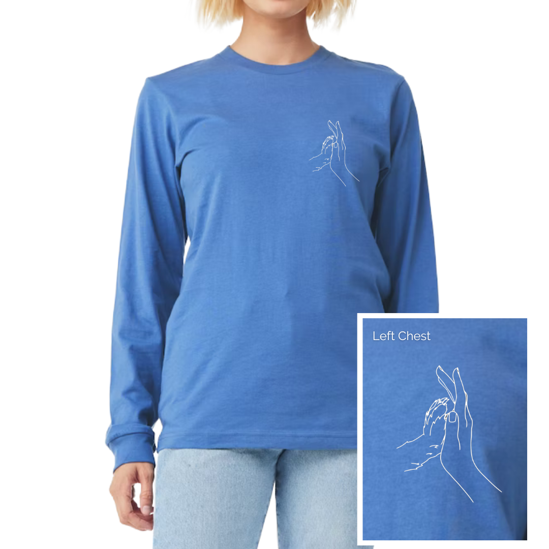 Dogs are my Favorite People -  Columbia Blue Long Sleeve