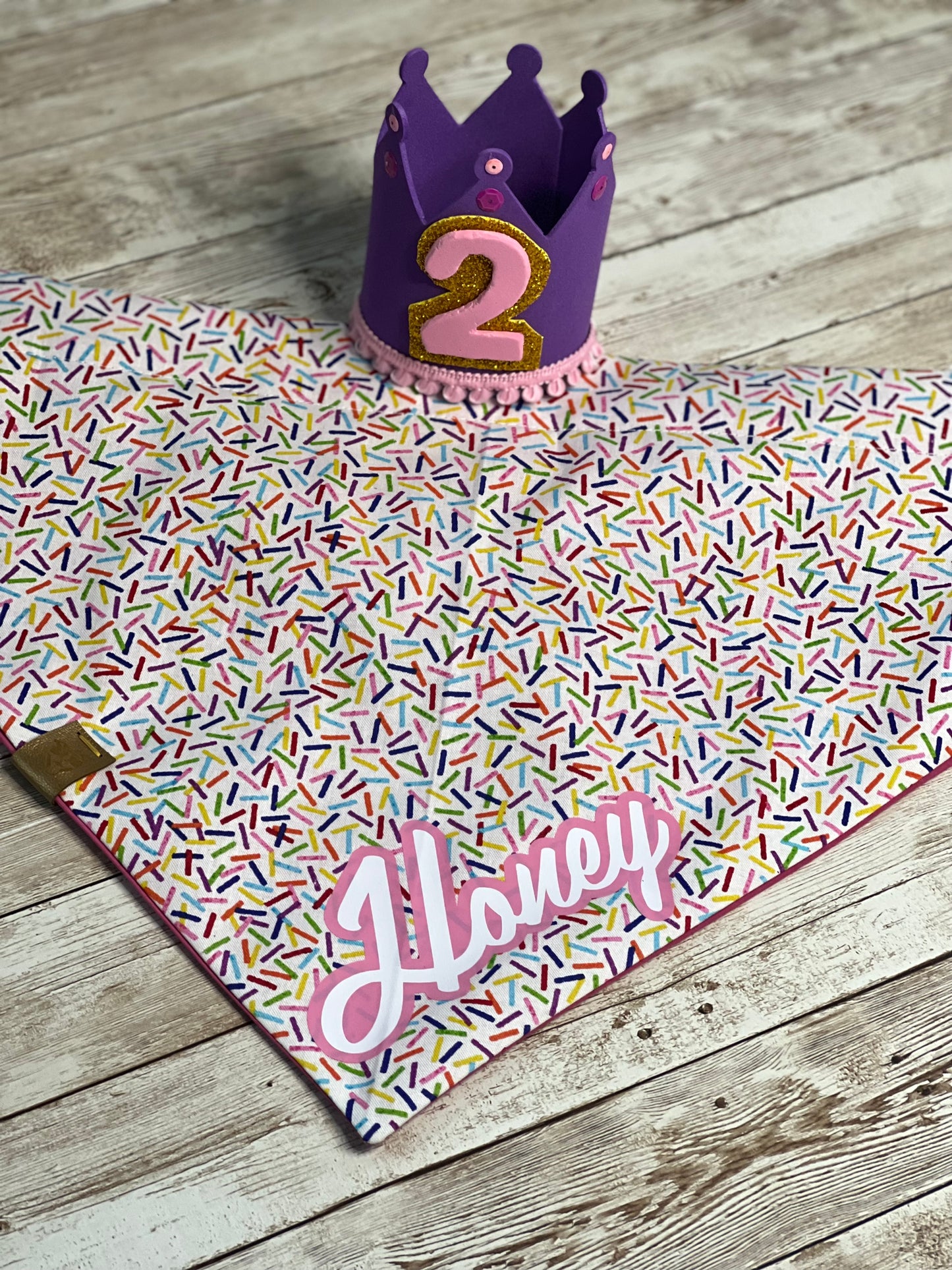 Birthday Dog Bandana & Birthday Crown