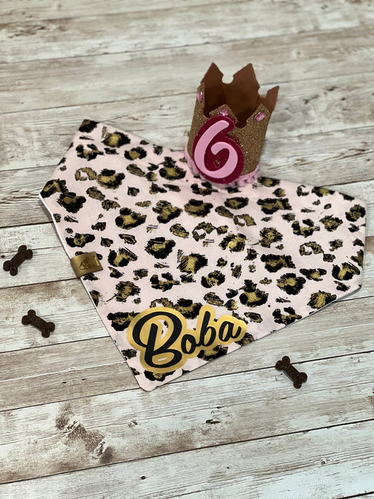 Birthday Dog Bandana & Birthday Crown